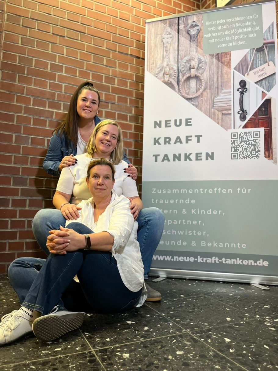 Das Team der Trauergruppe Neue Kraft Tanken